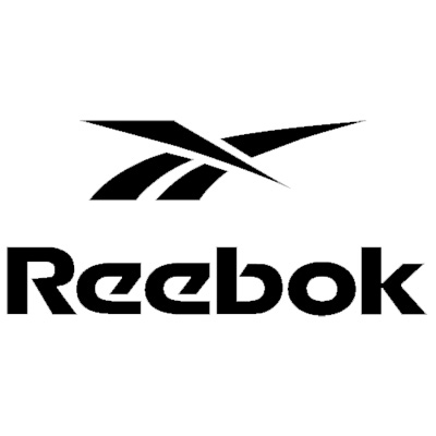 logo reebok, air max rose noir et blanc